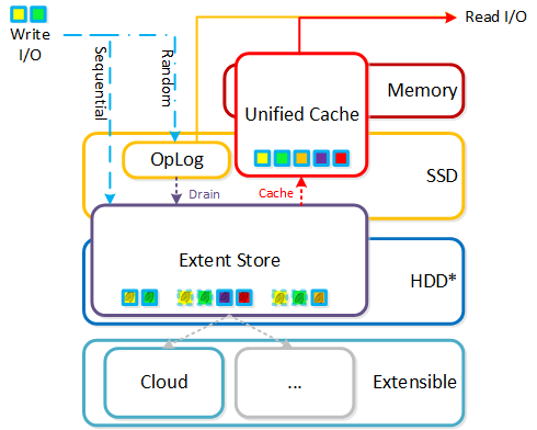DSF I/O Path